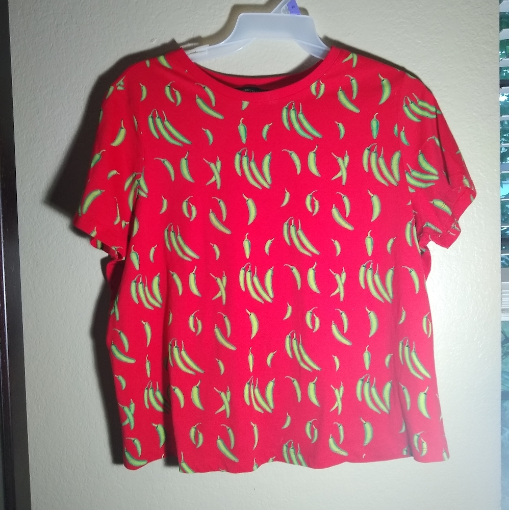 Chili Pepper Crop Top